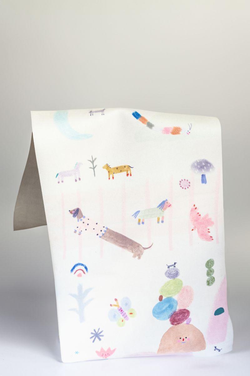 LITTLE YOGI Kids Yoga Mat.