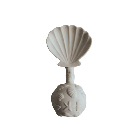 Rattle Shell - White