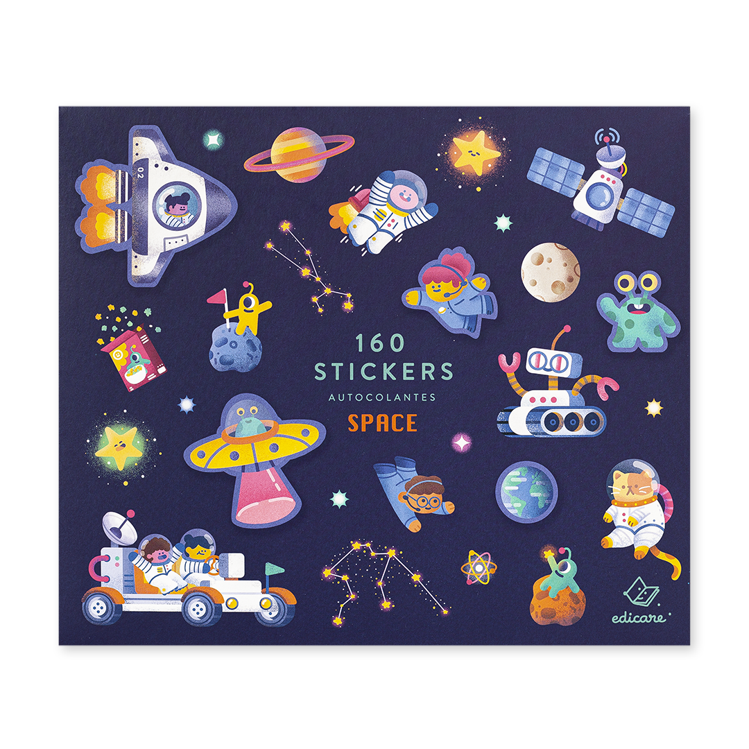 Space 160 Stickers
