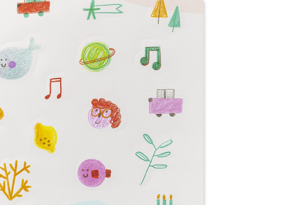 Happy Days 160 Stickers