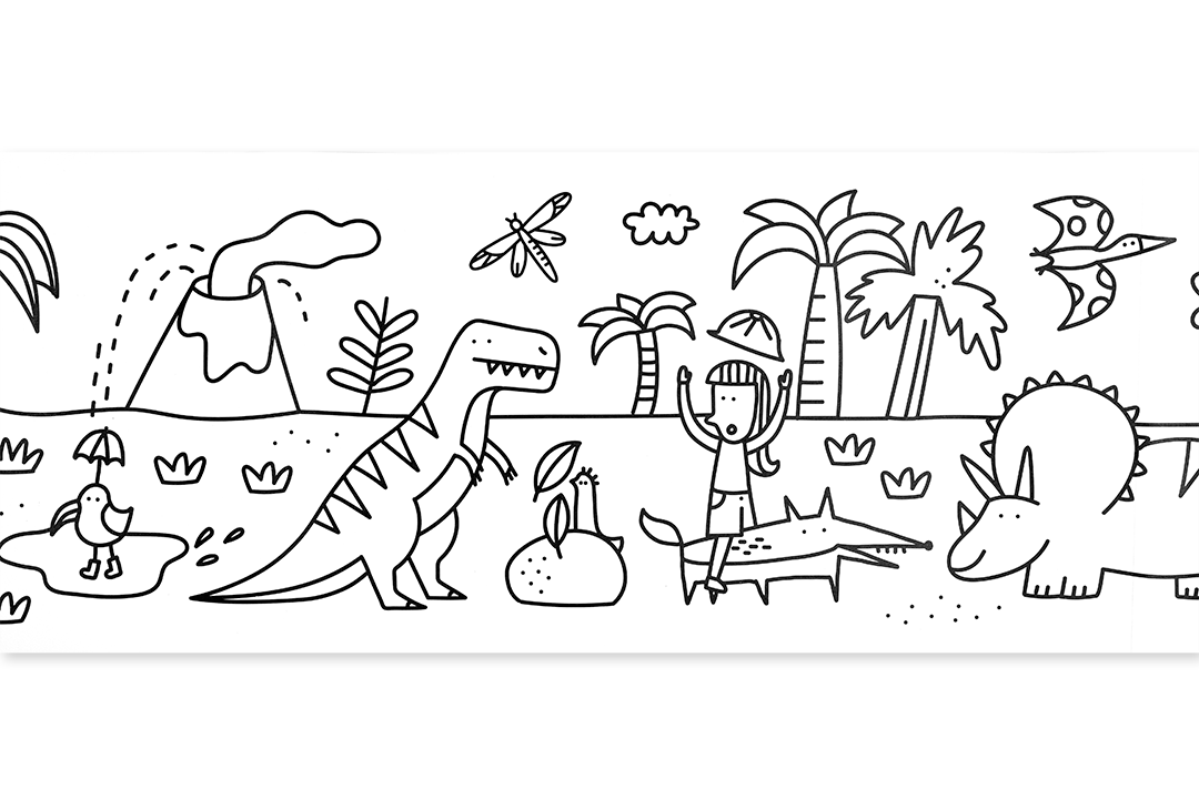 Unroll - Dinosaurs
