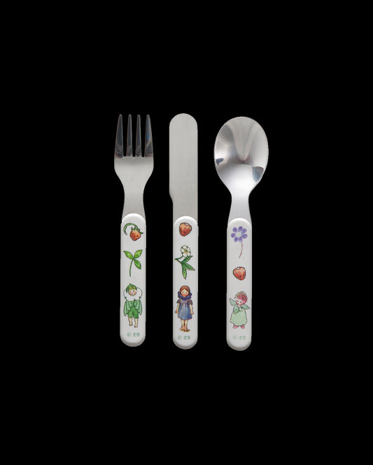 Elsa Beskow The Flowers Festival Cutlery