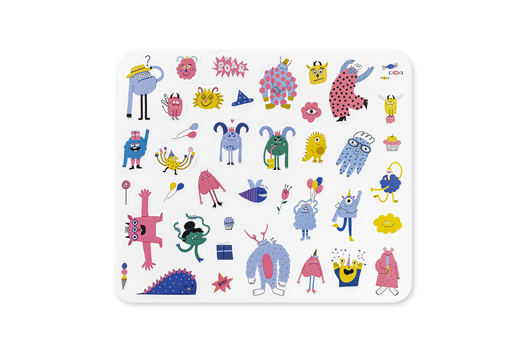 Monster 160 Stickers