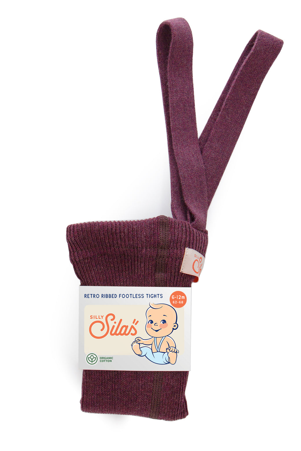 Silly Sillas Footless Tights Fig Blend