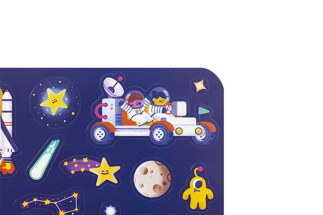 Space 160 Stickers