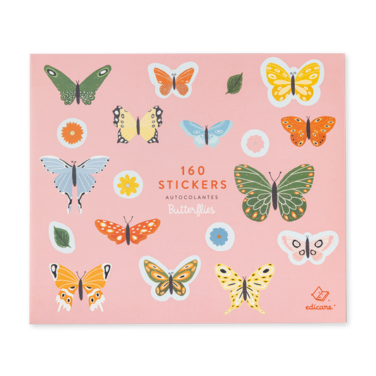 Butterflies 160 Stickers
