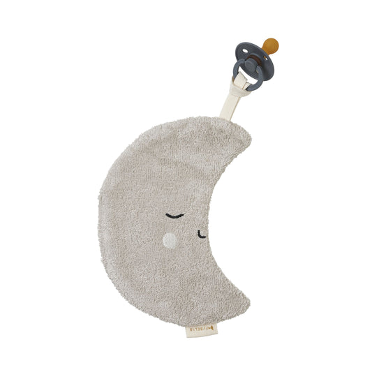Pacifier Cuddle - Moon - Beige