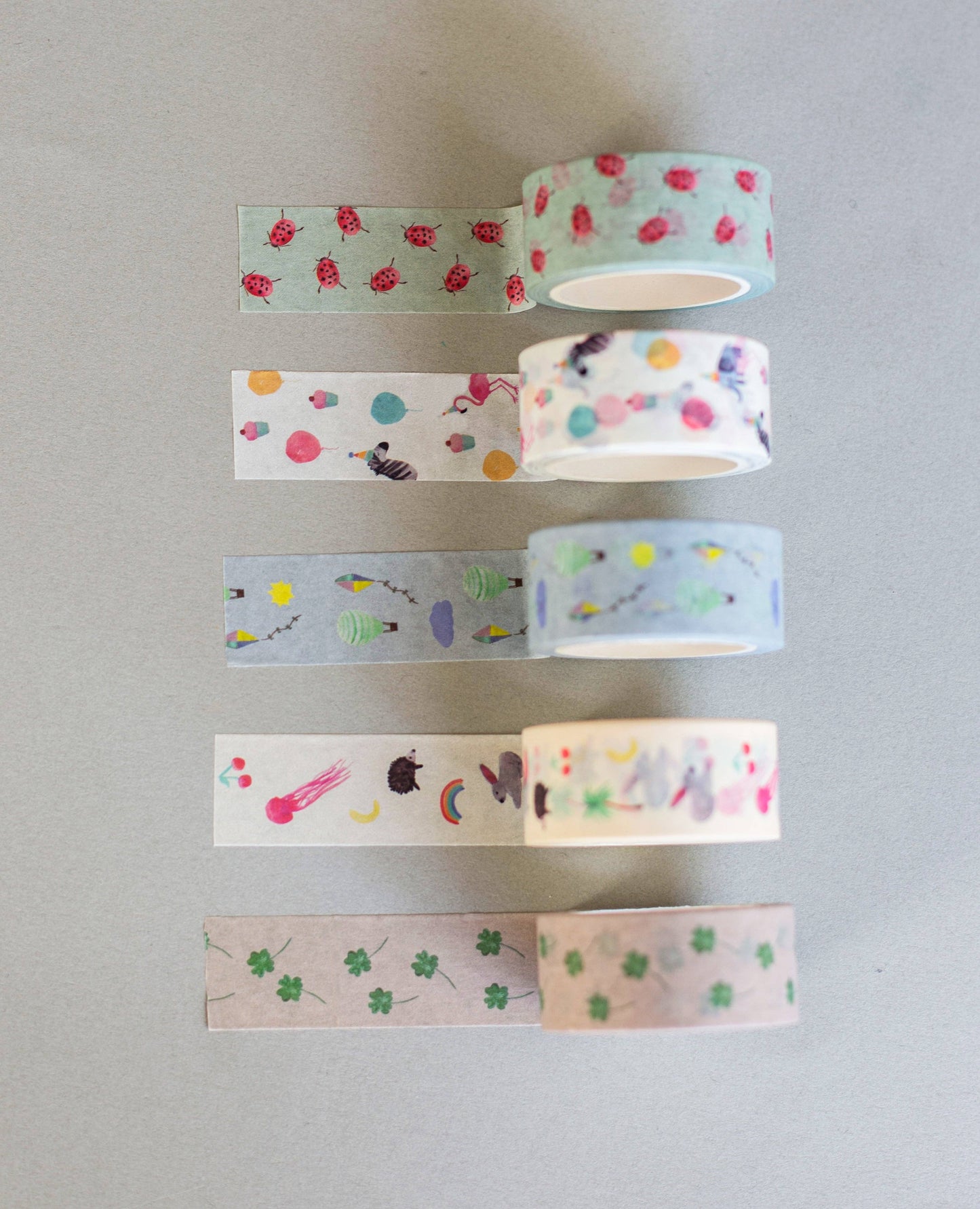 Washi tape – four-leaf clovers