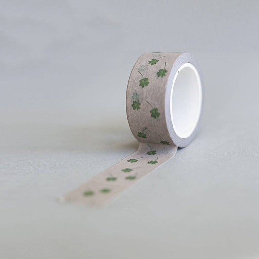 Washi tape – four-leaf clovers