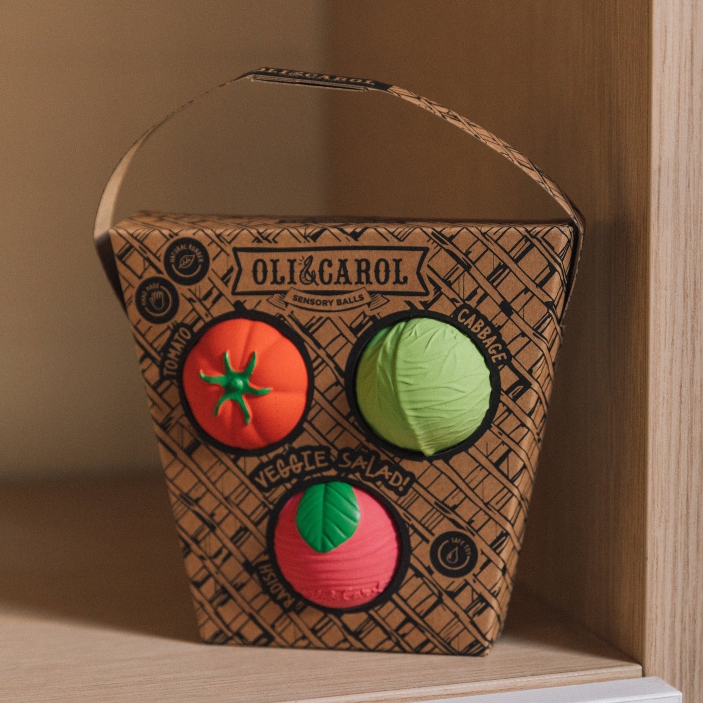 Veggie Salad Pelotas Sensoriales