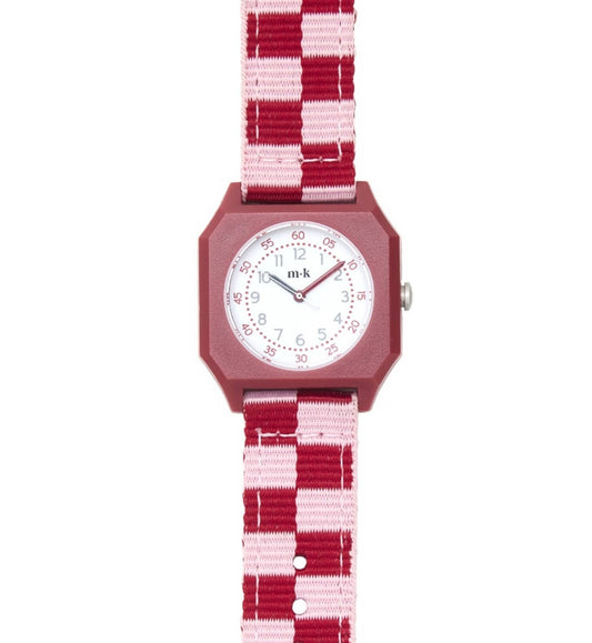 watch Raspberry Icecream - Red & Pink Checkered