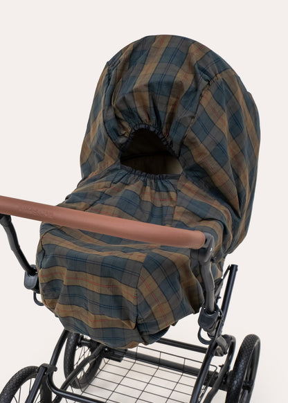 Waxed cotton rain cover