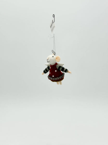Felt Figurine Christmas Mousse Angel Ornament