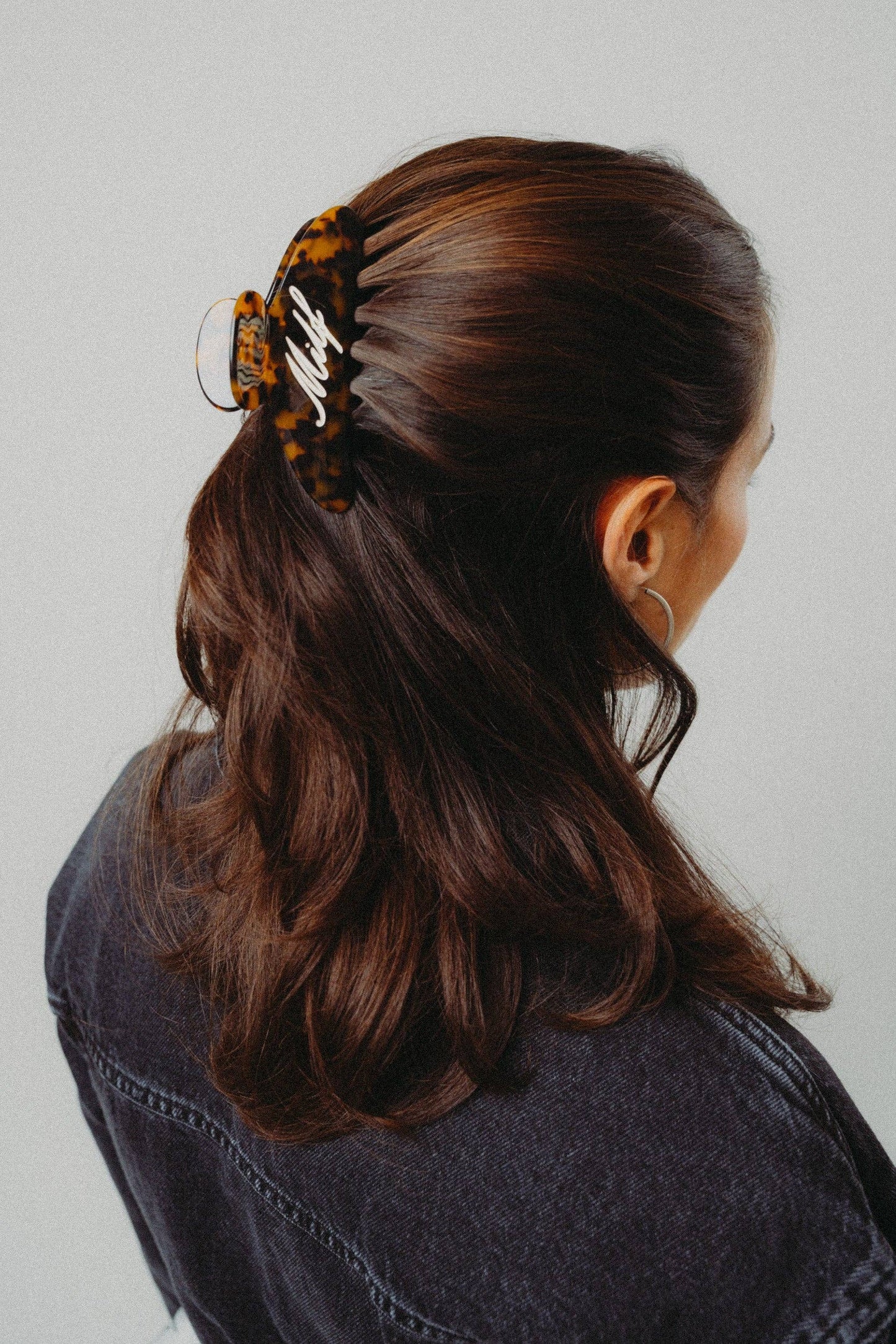 Hair clip MILF brown