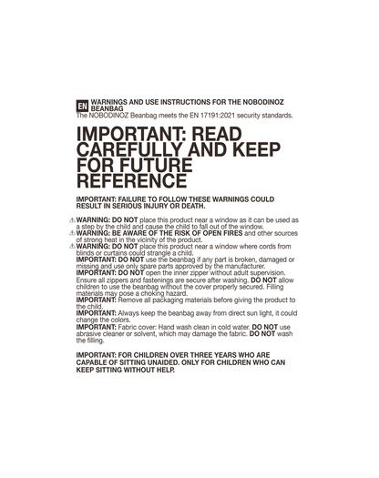 Round beanbag - kid size - Vibes - maroon tiles