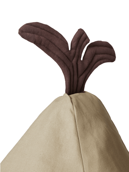 Pear Bean Bag - Elm Green
