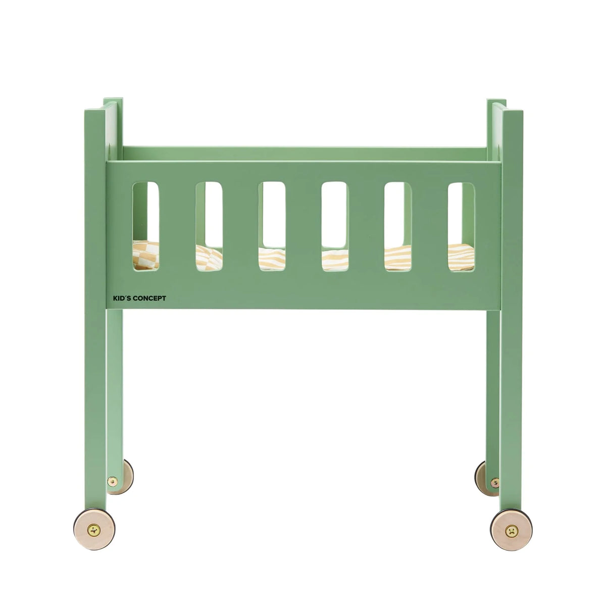 Doll bed green