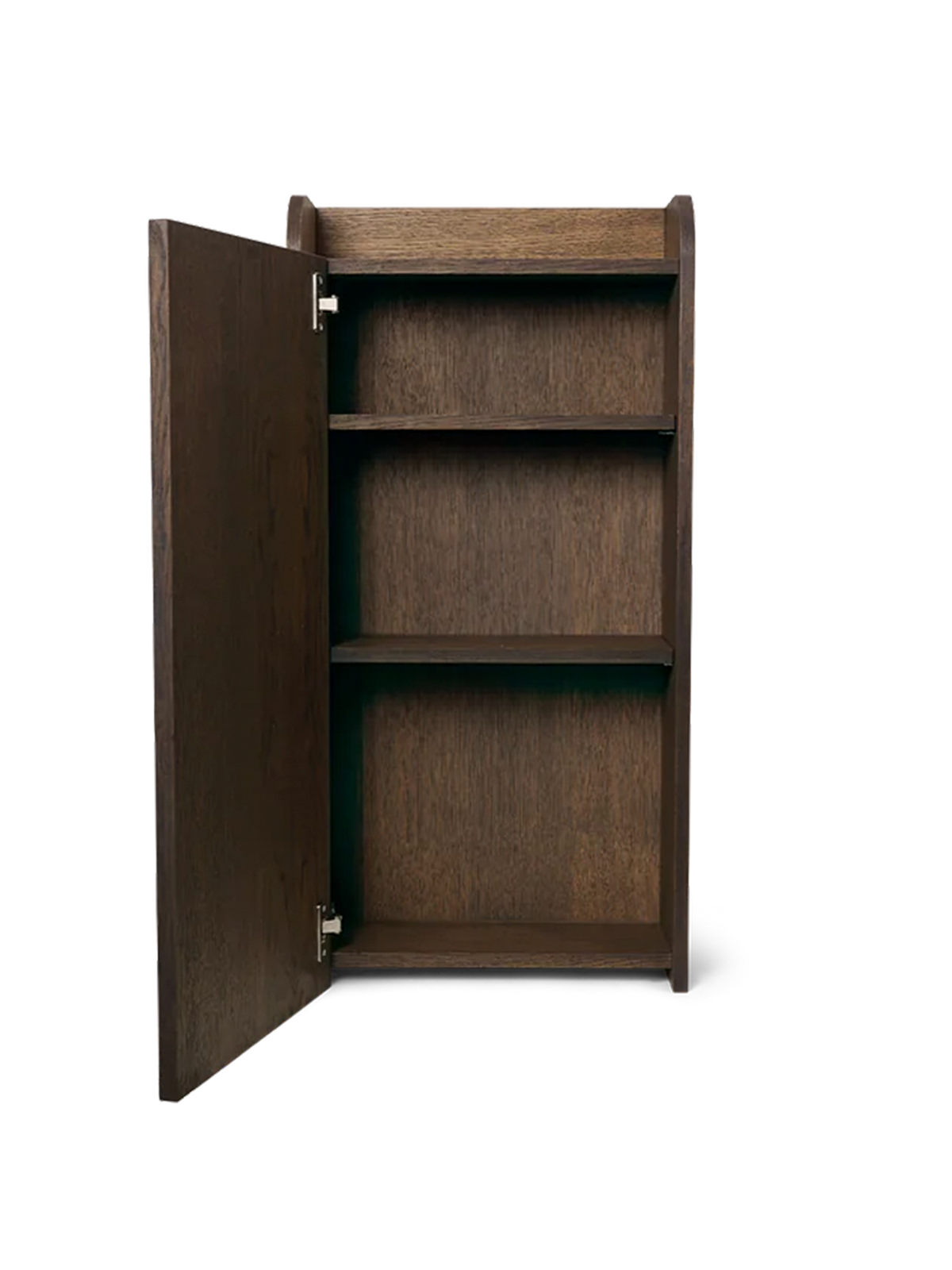 Sill Wall Cabinet - Dark Stained Oak