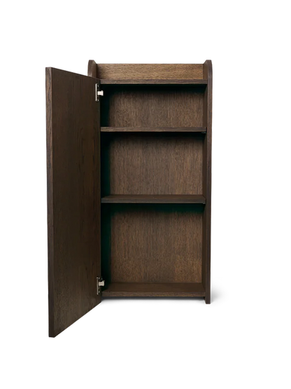 Sill Wall Cabinet - Dark Stained Oak