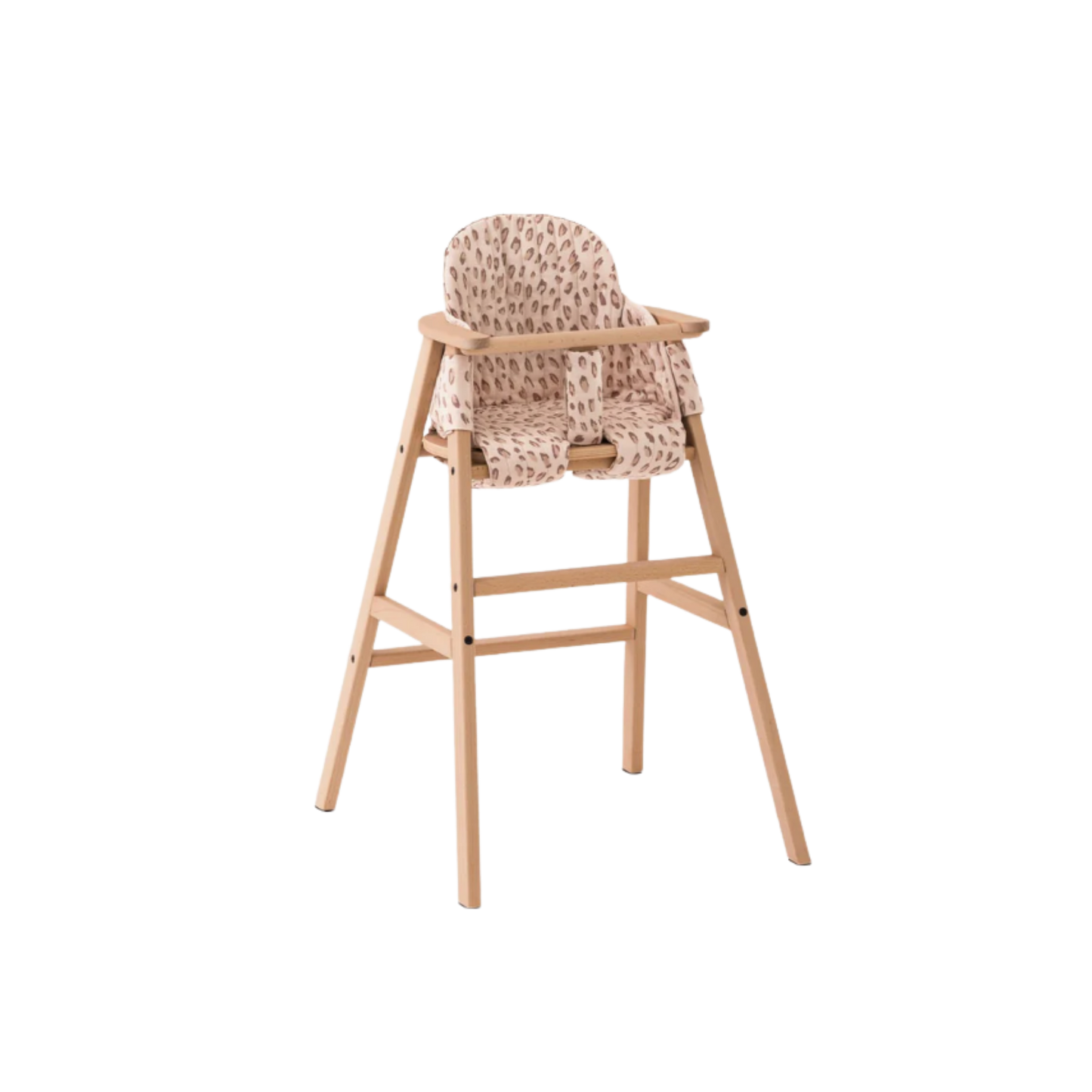 High chair cushion Growing Green - leonie latte