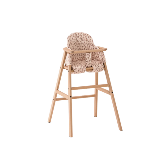 High chair cushion Growing Green - leonie latte