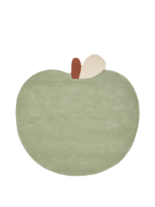 Apple Tufted Rug - Tea Green