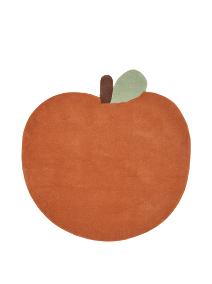 Apple Tufted Rug - Brown Clay