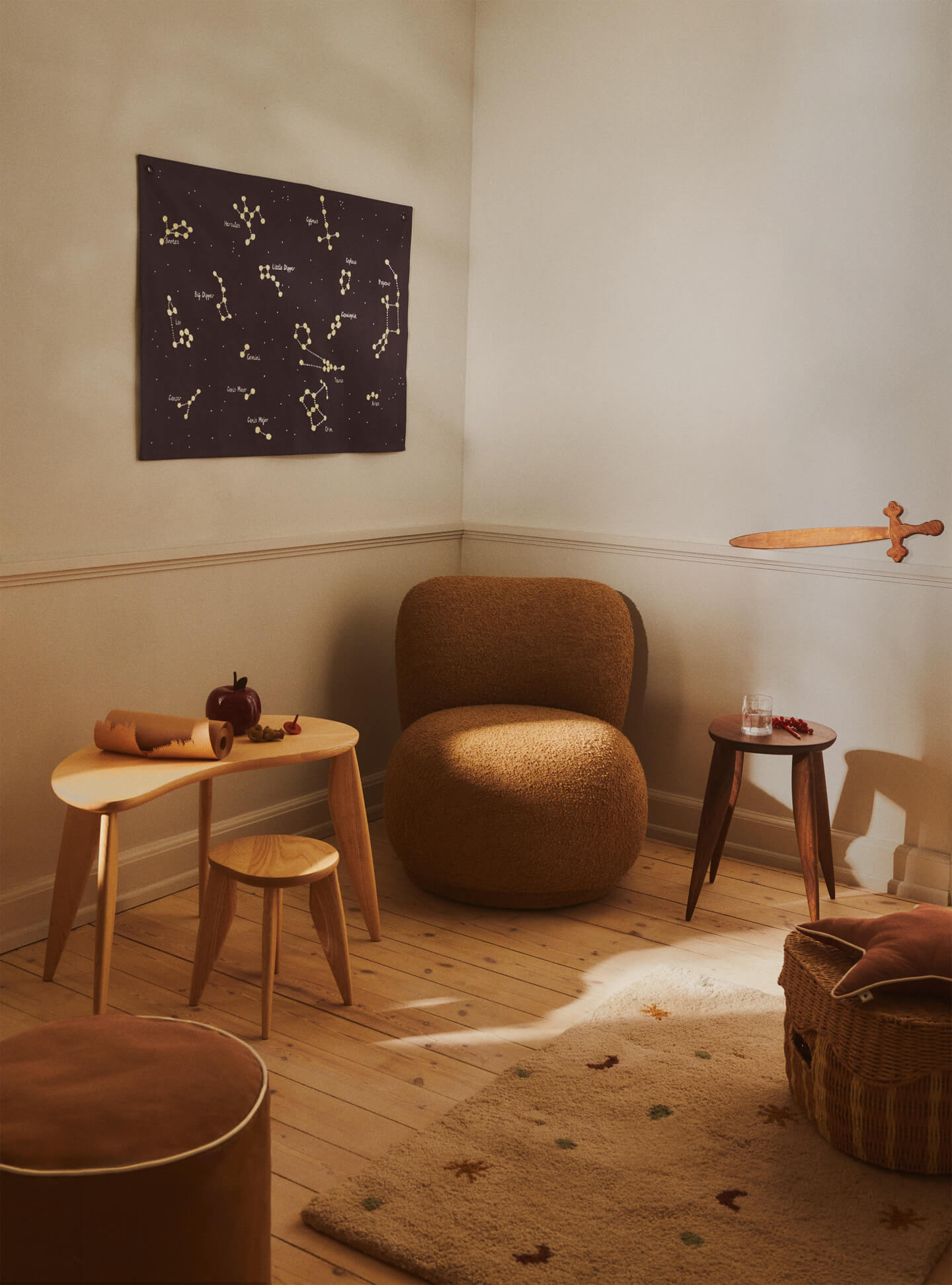 Skye Tufted Rug - Parchment