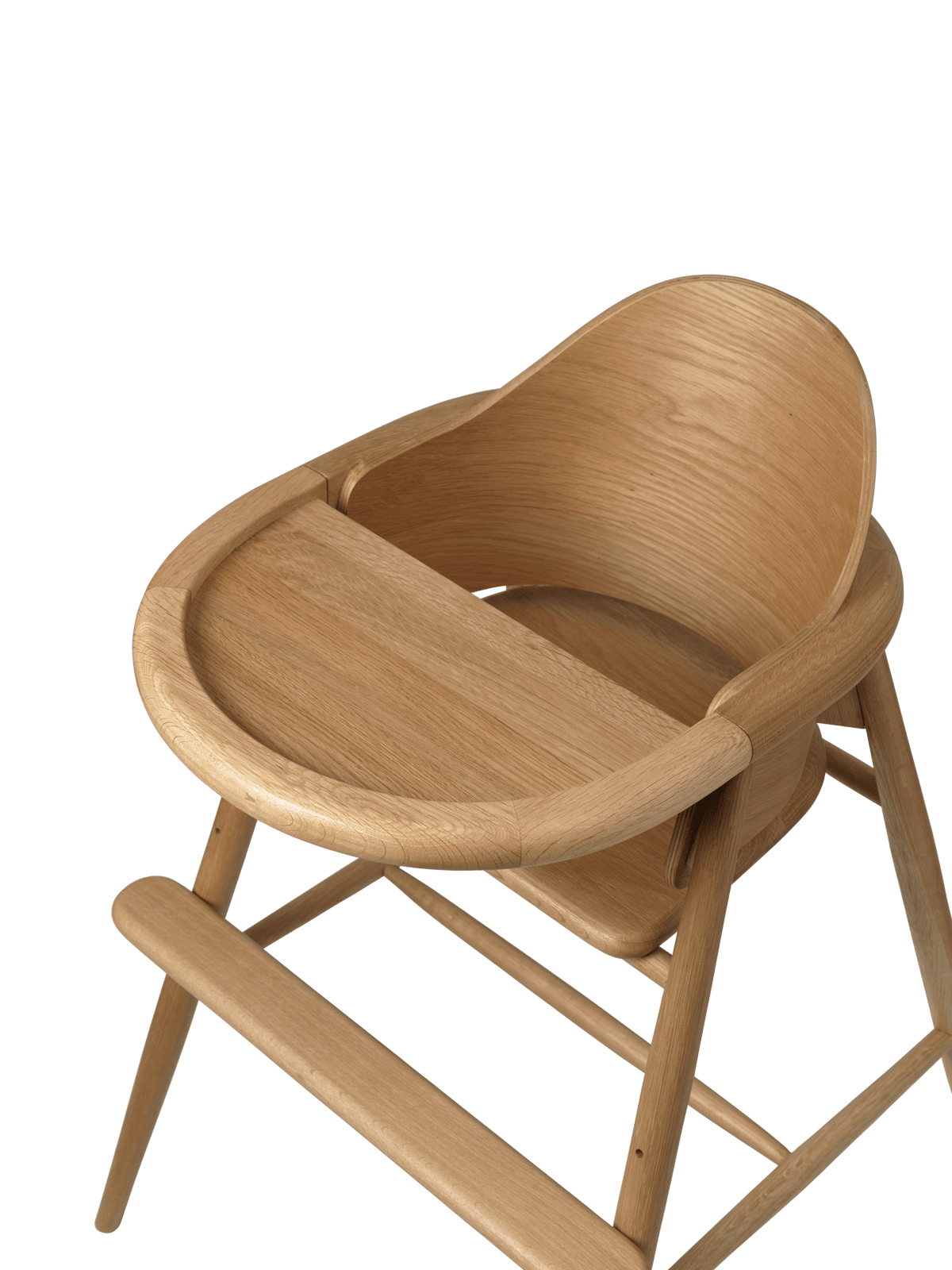 Muru High Chair - Natural Oak
