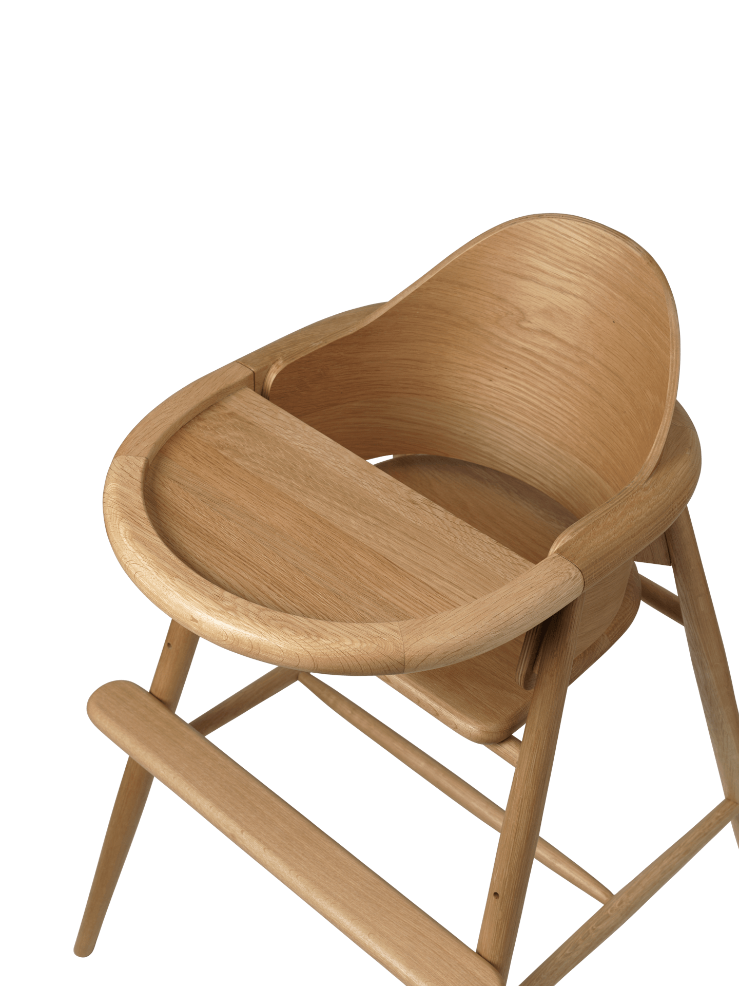 Muru High Chair - Natural Oak