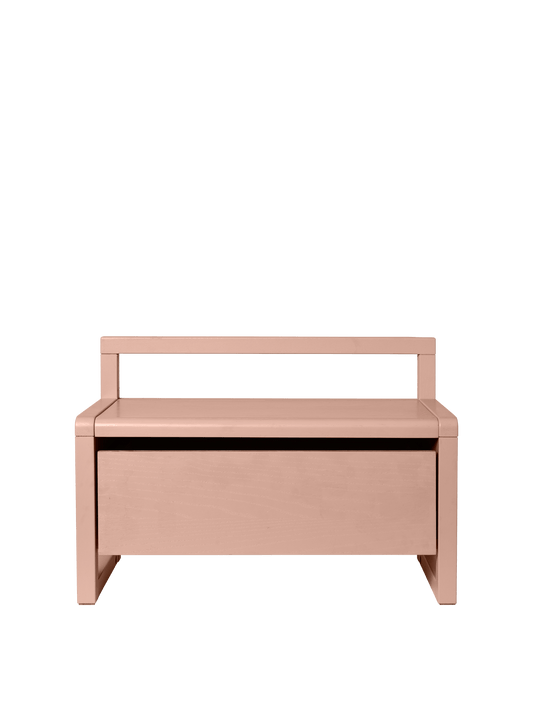 Little Architect Storage Bench - Rose