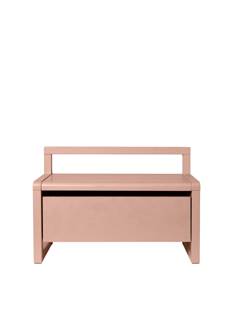 Little Architect Storage Bench - Rose