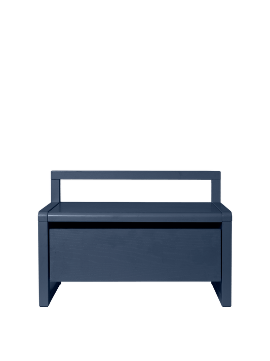 Little Architect Storage Bench - Dark Blue
