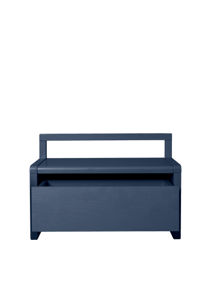 Little Architect Storage Bench - Dark Blue