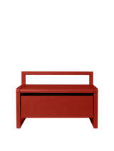 Little Architect Storage Bench - Poppy Red