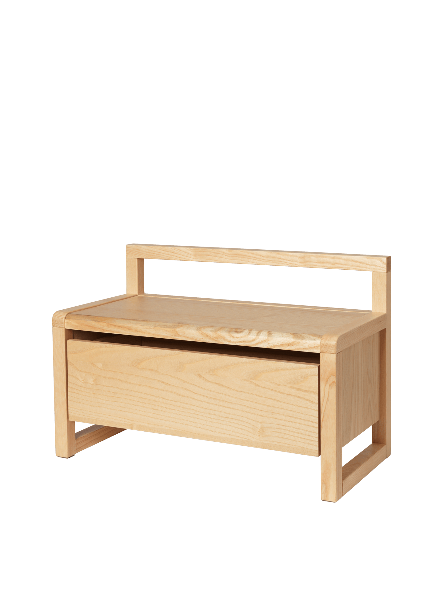 Little Architect Storage Bench - Ash