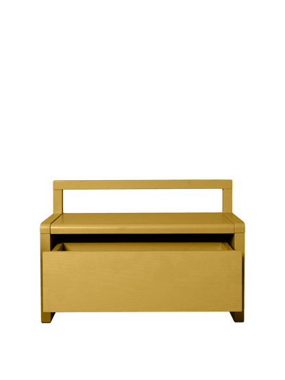 Little Architect Storage Bench - Yellow