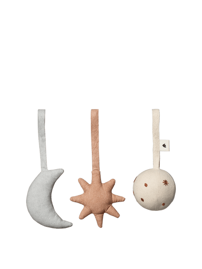 Skye Baby Toys - Set of 3 - Rose