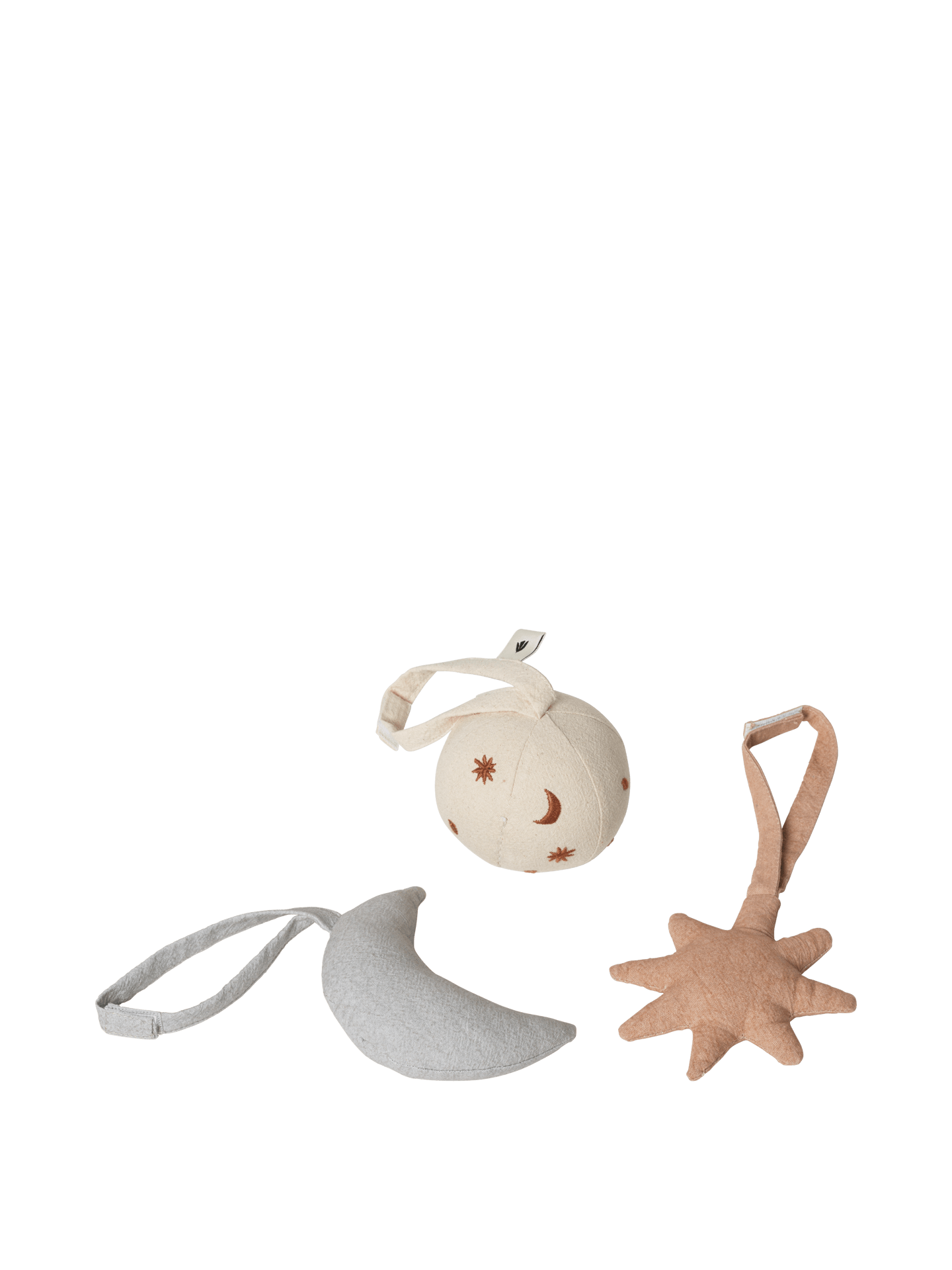 Skye Baby Toys - Set of 3 - Rose