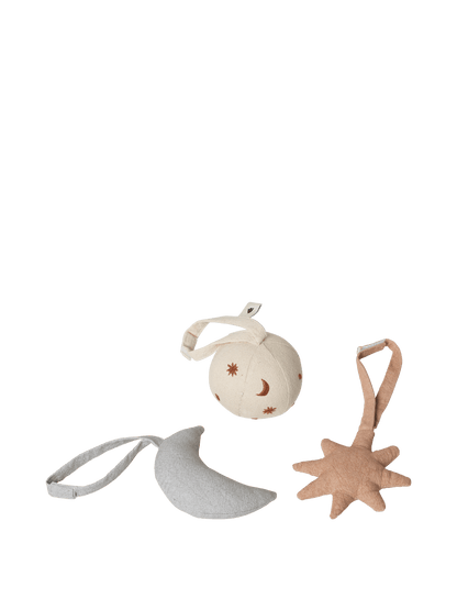 Skye Baby Toys - Set of 3 - Rose