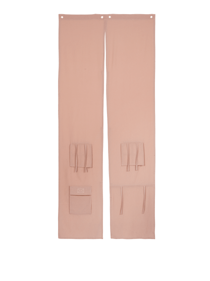 Settle Door Curtain - Rose