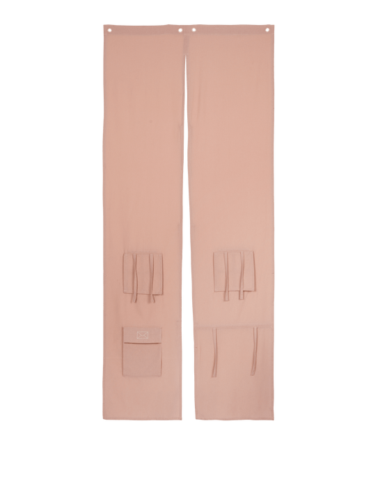 Settle Door Curtain - Rose