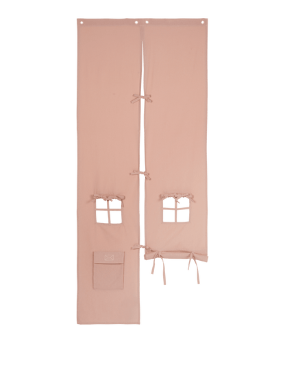 Settle Door Curtain - Rose