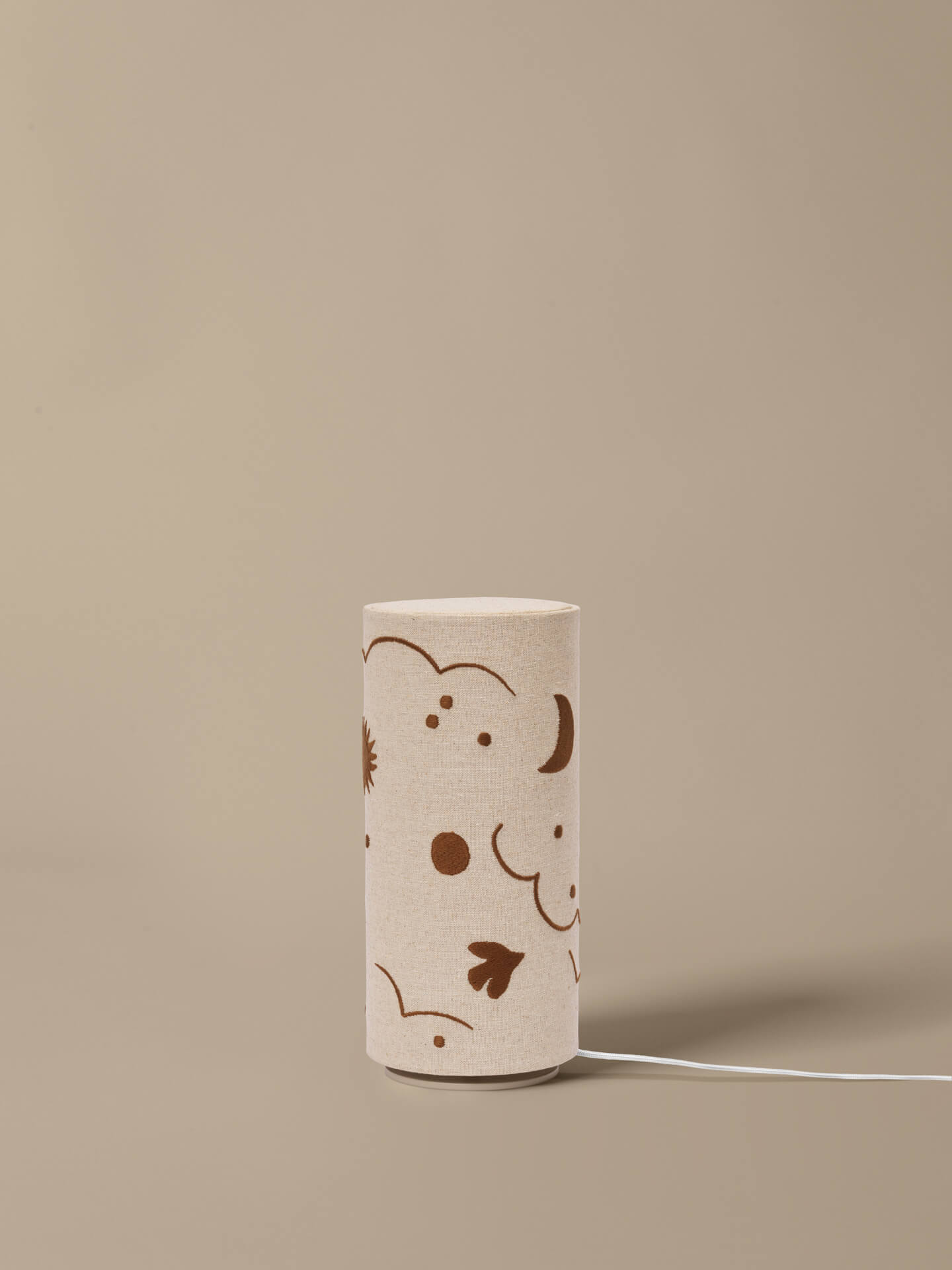 Skye Table Lamp - Natural/Bronze