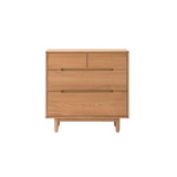 Pure oak wood dresser