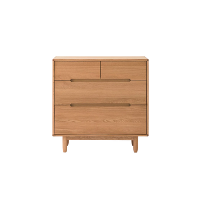 Pure oak wood dresser
