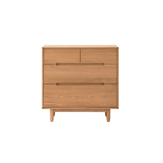 Pure oak wood dresser