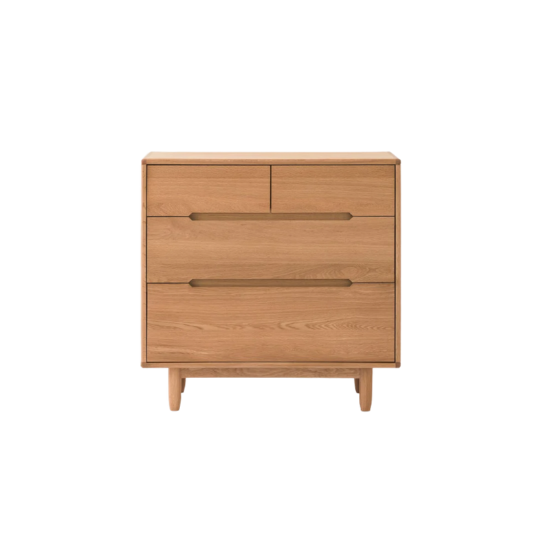 Pure oak wood dresser