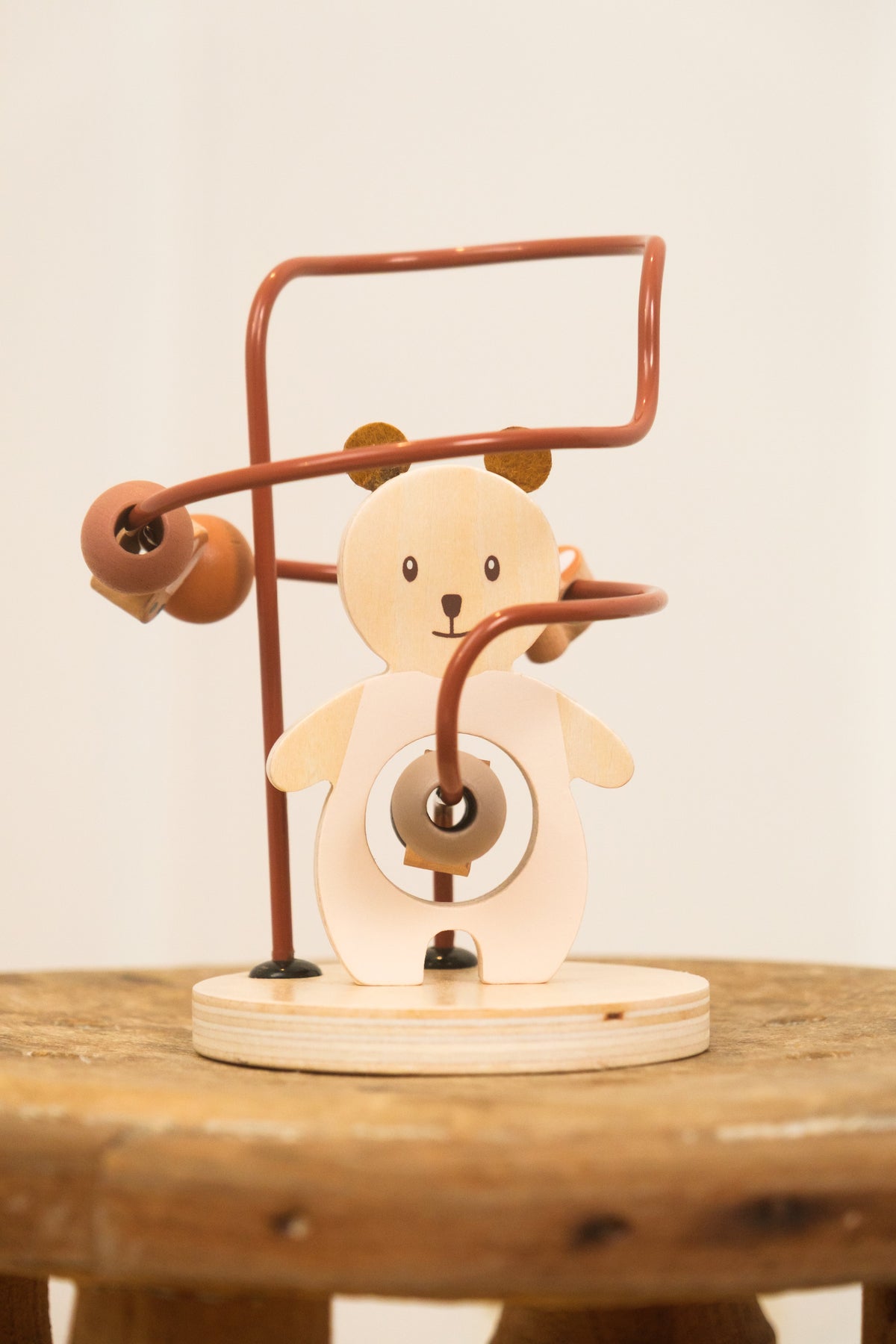 Marcel bear bead maze