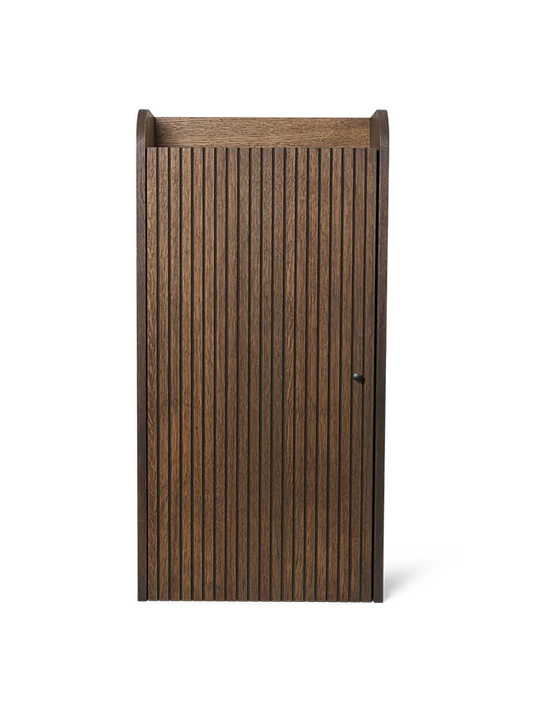 Sill Wall Cabinet - Dark Stained Oak